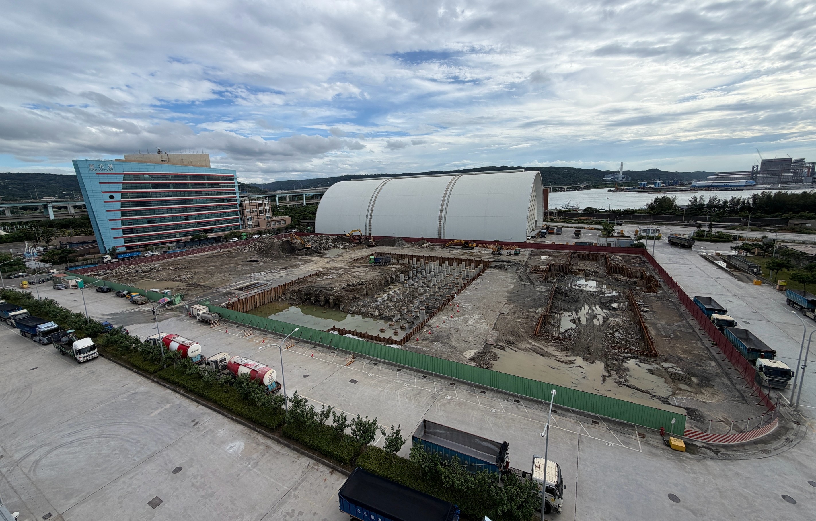 Geological Improvement Project for the Construction of the Second Bulk Cargo Storage and Transportation Center at Taipei Port