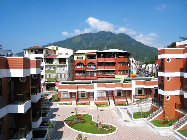 Chang Yung-Fa Foundation-Funded permanent houses in Shuili township
